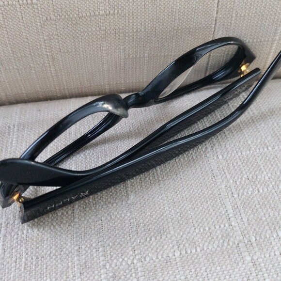 Ralph Ralph Lauren Women Glassses Frame 918/S 807 49[]20 135 Eyeglasses Black - Picture 7 of 12